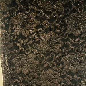 windsor glitter lace pencil skirt